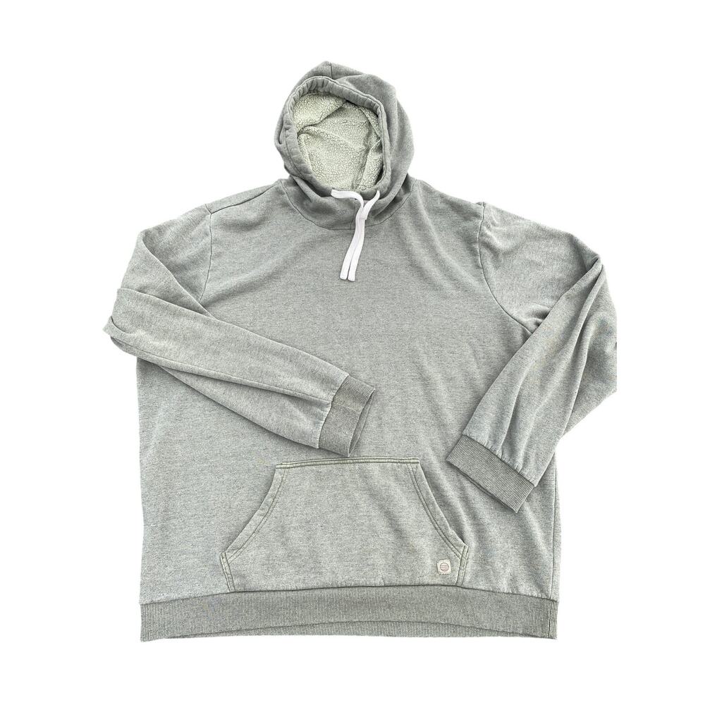 Women's Marine Layer Funnel Neck Hoodie - Green - Size XXL